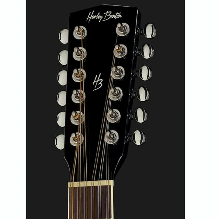 La guitare Harley Benton D-200CE-12BK , Test, Avis & Comparatif