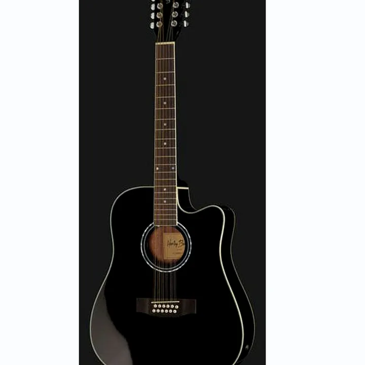 La guitare Harley Benton D-200CE-12BK , Test, Avis & Comparatif