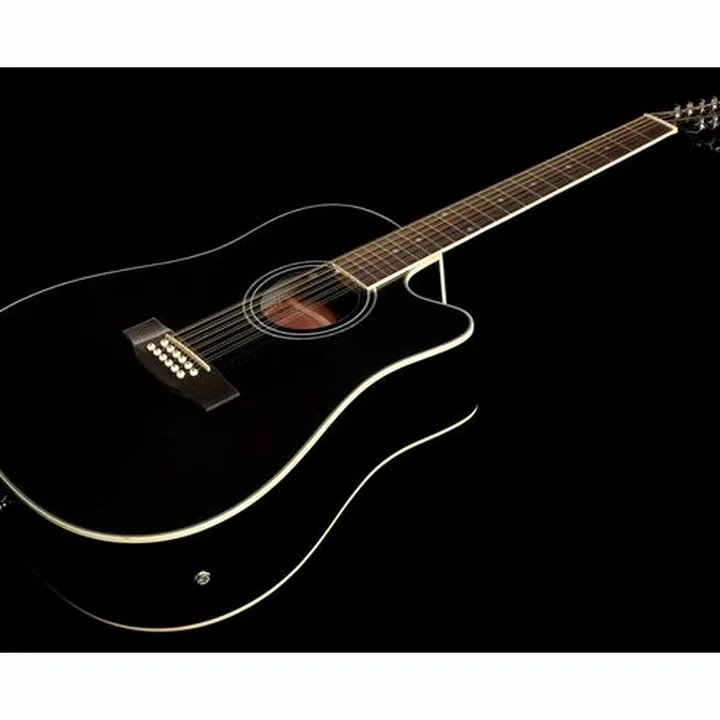 La guitare Harley Benton D-200CE-12BK , Test, Avis & Comparatif