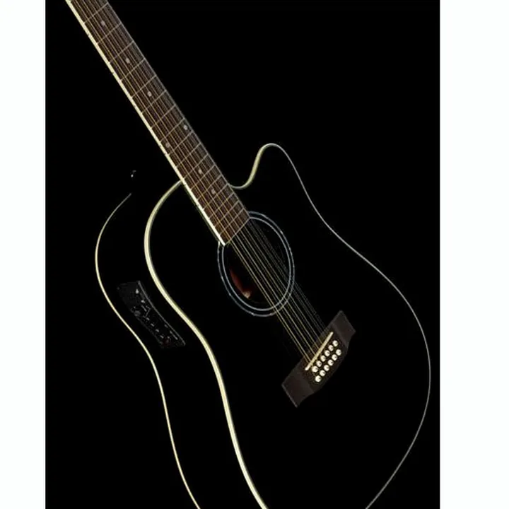 La guitare Harley Benton D-200CE-12BK , Test, Avis & Comparatif