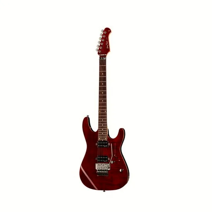 Guitare Harley Benton Fusion-III HH FR EB FCH