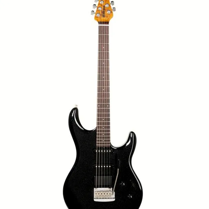 La guitare Music Man Luke IV HSS Black Sparkle / Comparatif, Test et Avis