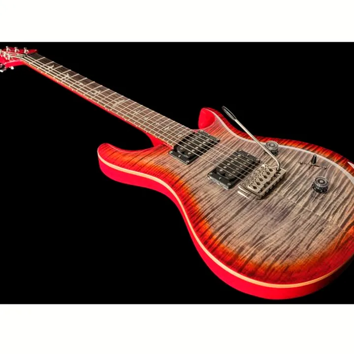 La guitare PRS SE Custom 24 Charcoal Cherry B : Avis, Comparatif & Test