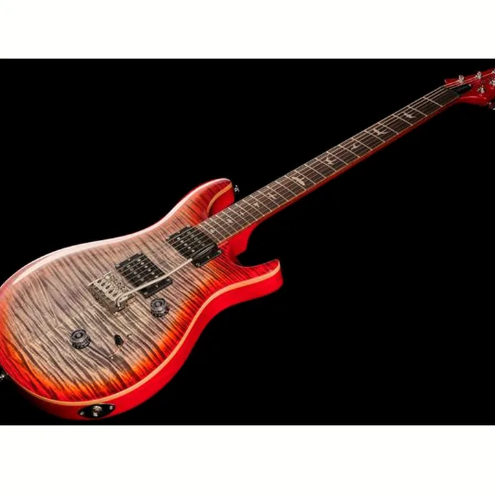 La guitare PRS SE Custom 24 Charcoal Cherry B : Avis, Comparatif & Test