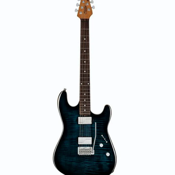 Guitare Sterling by Music Man Sabre Deep Blue Burst