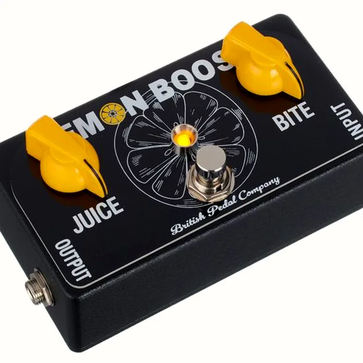 La pédale British Pedal Company Special Edition Lemon Boost Comparatif, Test, Avis
