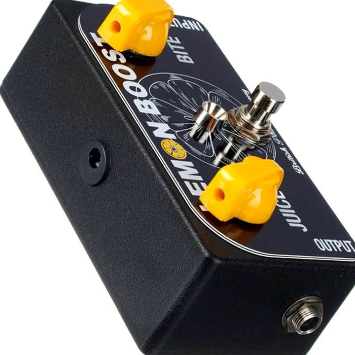 La pédale British Pedal Company Special Edition Lemon Boost Comparatif, Test, Avis