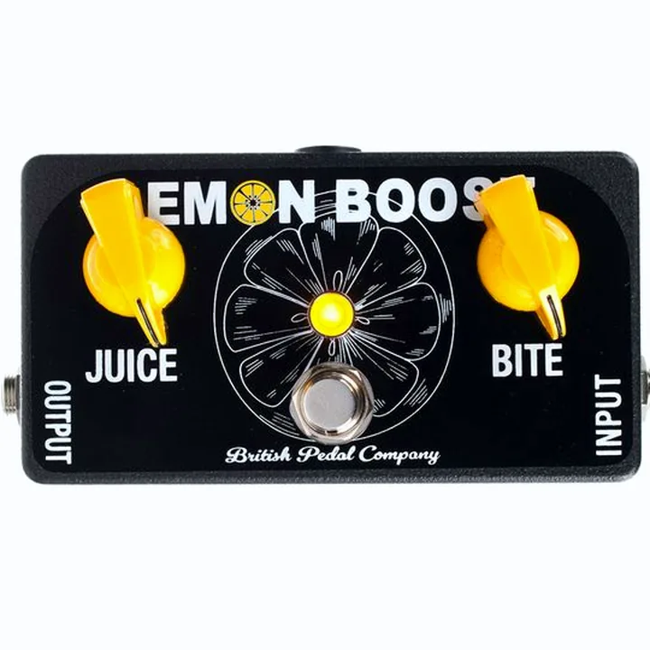 La pédale British Pedal Company Special Edition Lemon Boost Comparatif, Test, Avis