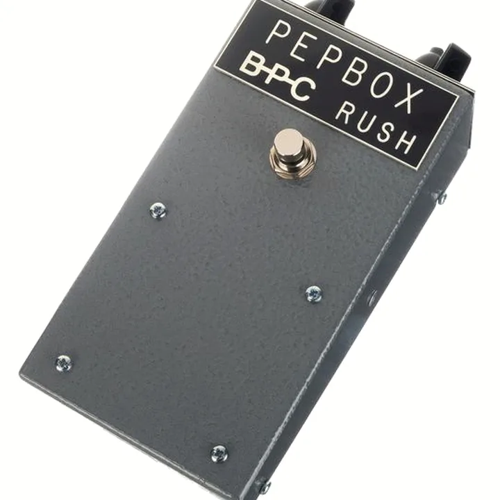 La pédale British Pedal Company Vintage Series Rush Pepbox : Avis, Test