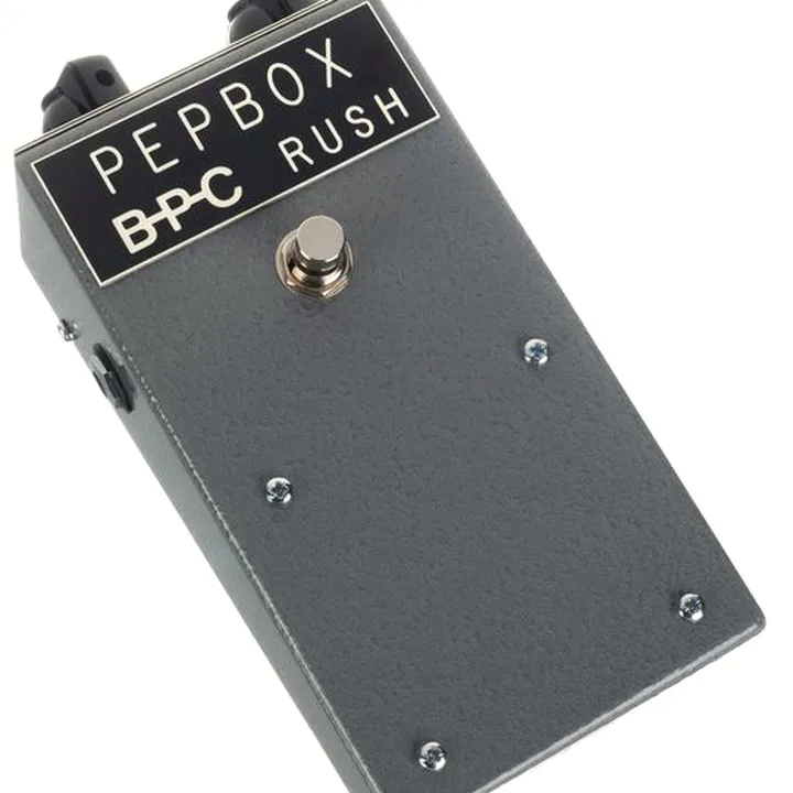 La pédale British Pedal Company Vintage Series Rush Pepbox : Avis, Test