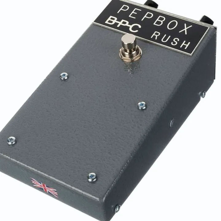 La pédale British Pedal Company Vintage Series Rush Pepbox : Avis, Test