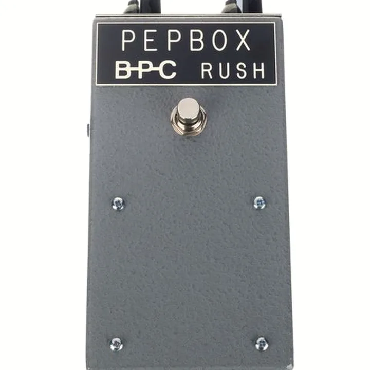 La pédale British Pedal Company Vintage Series Rush Pepbox : Avis, Test