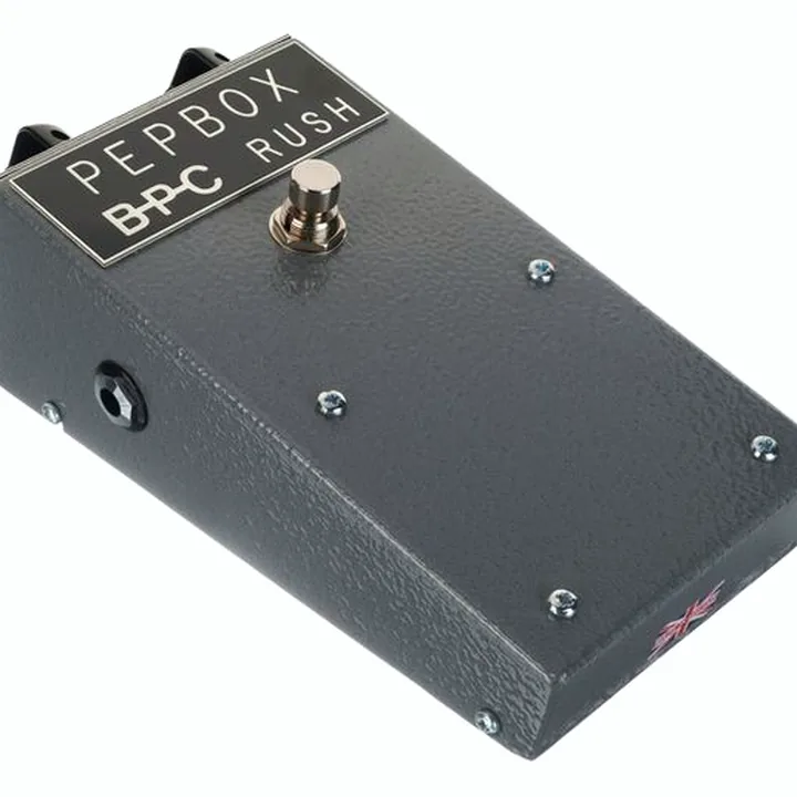 La pédale British Pedal Company Vintage Series Rush Pepbox : Avis, Test