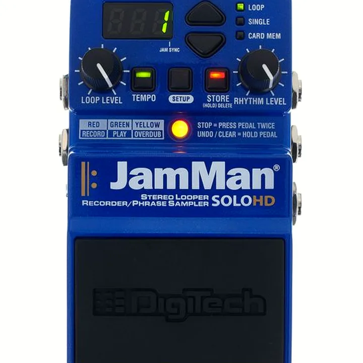 La pédale Digitech Jam Man Solo HD / Avis, Comparatif & Test