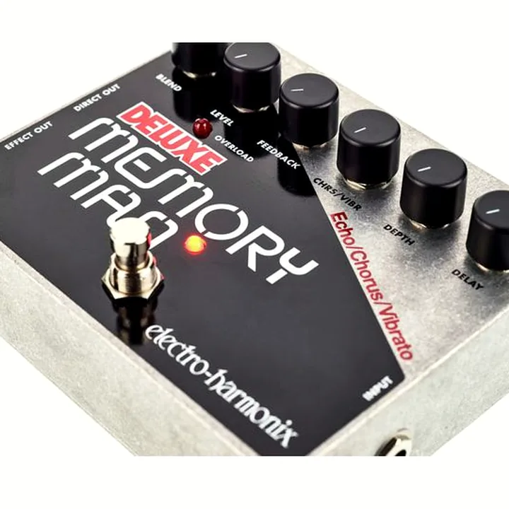 La pédale Electro Harmonix Deluxe Memory Man : Test, Avis, Comparatif
