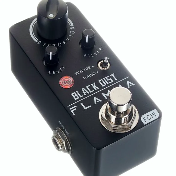 La pédale Flamma FC19 Black Distortion / Test, Comparatif & Avis