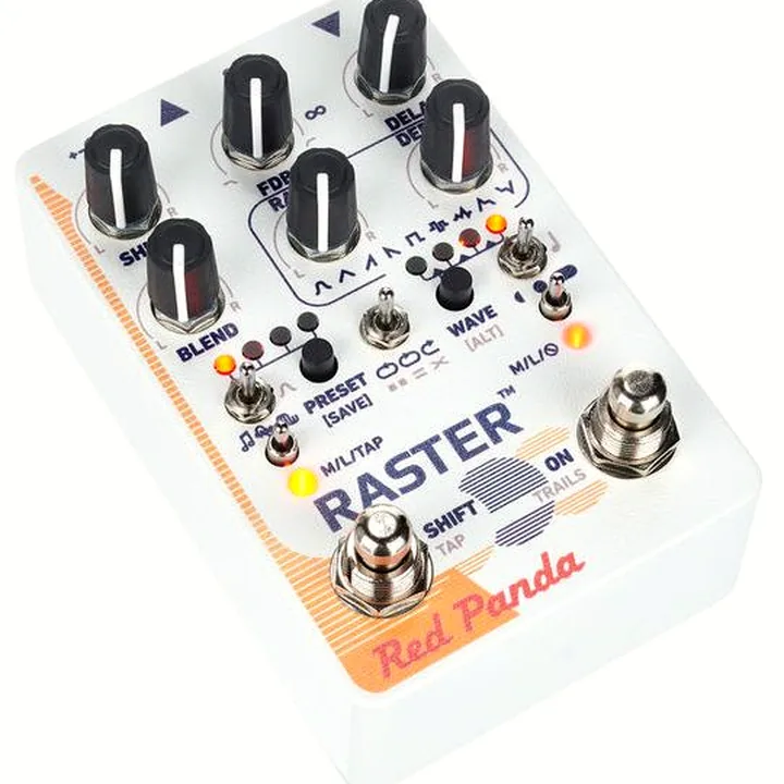 La pédale Red Panda Raster V2 – Delay , Comparatif, Test et Avis