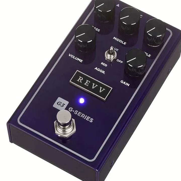 La pédale Revv G3 V2 Distortion / Test et Avis