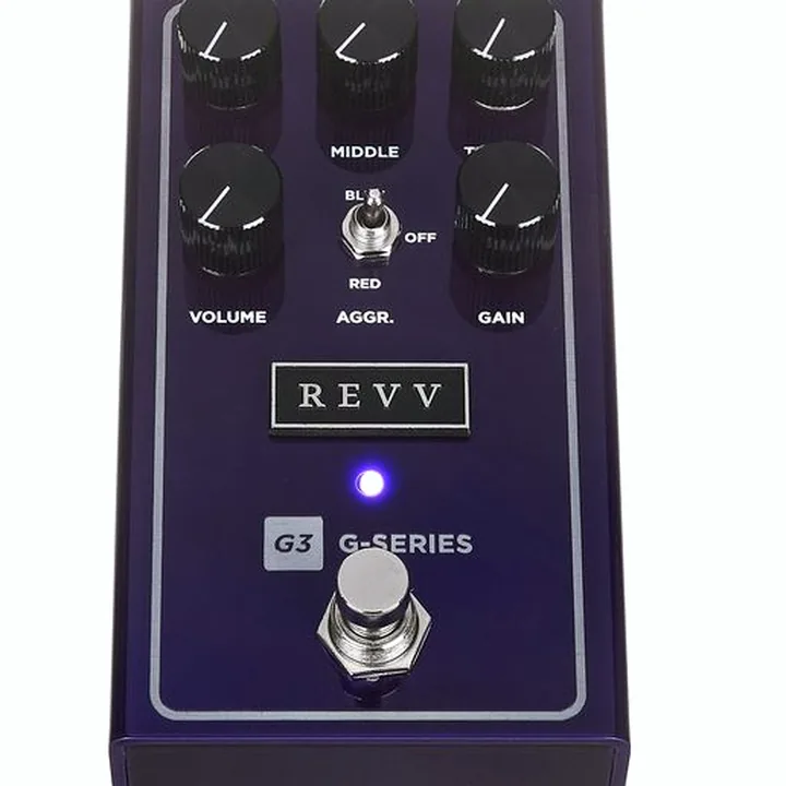 La pédale Revv G3 V2 Distortion / Test et Avis