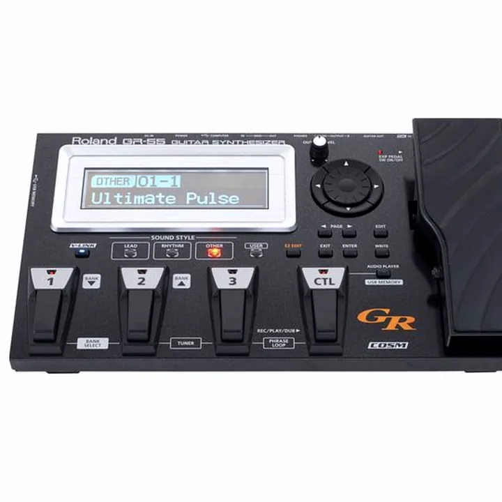 La pédale Roland GR-55S Black Bundle Test, Comparatif, Avis