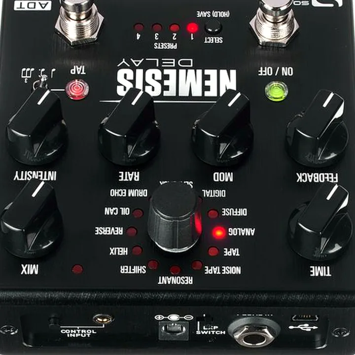 La pédale Source Audio One Series Nemesis Delay ADT : Avis, Comparatif et Test