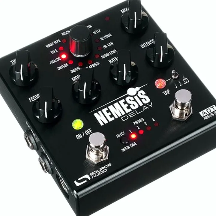 La pédale Source Audio One Series Nemesis Delay ADT : Avis, Comparatif et Test
