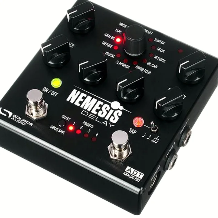 La pédale Source Audio One Series Nemesis Delay ADT : Avis, Comparatif et Test
