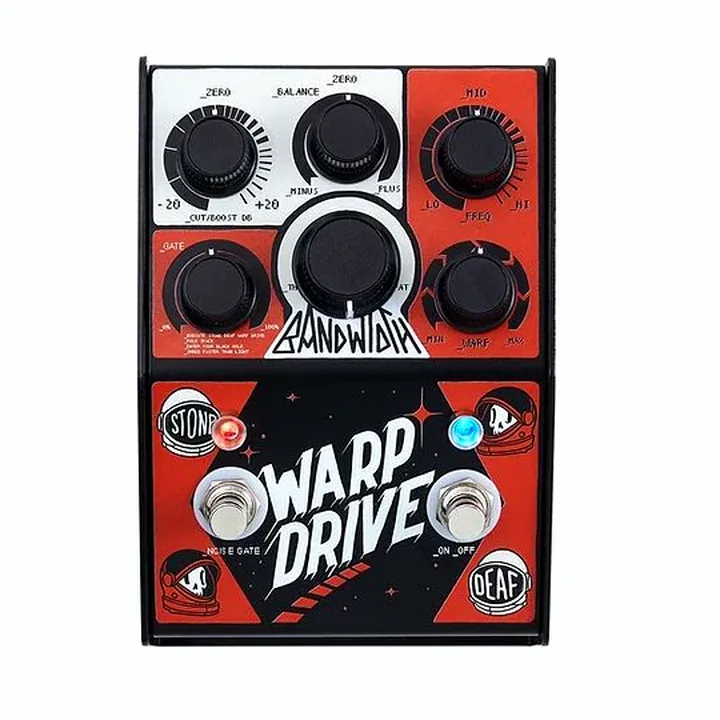La pédale Stone Deaf Warp Drive Black Ed. Dist & EQ Avis et Test