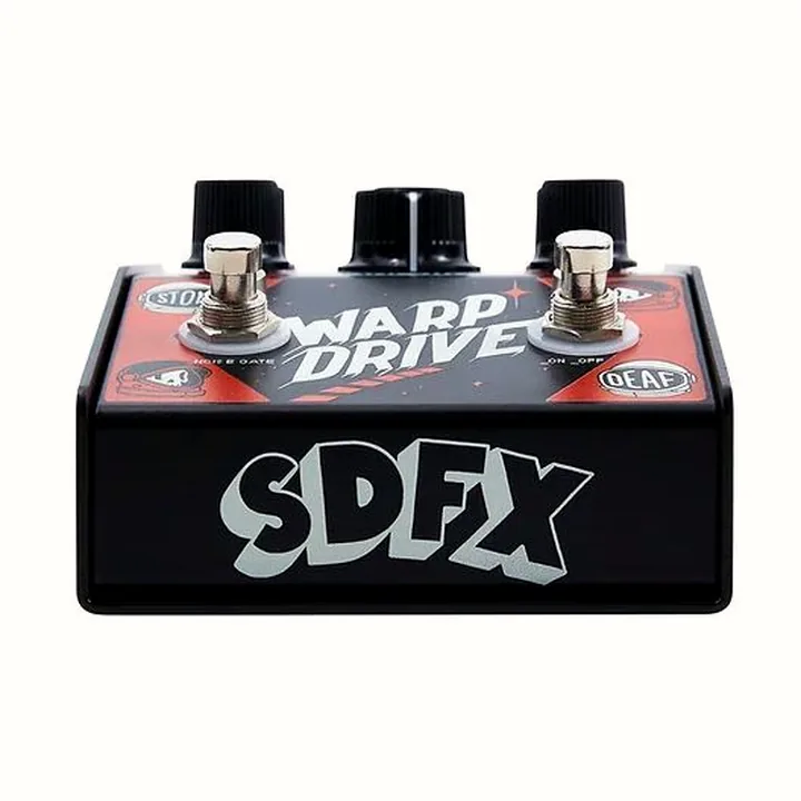 La pédale Stone Deaf Warp Drive Black Ed. Dist & EQ Avis et Test