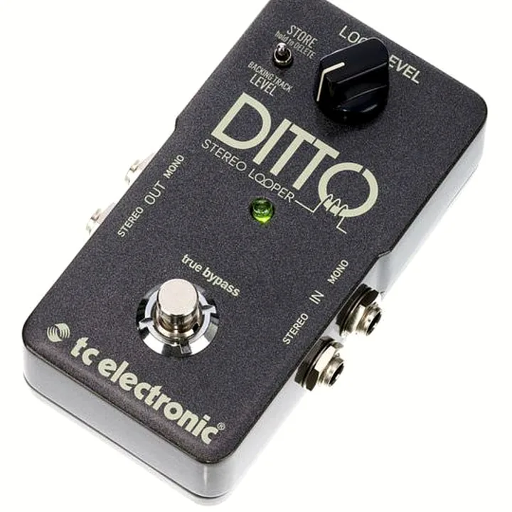 La pédale tc electronic Ditto Looper Bundle PS G Avis, Test et Comparatif