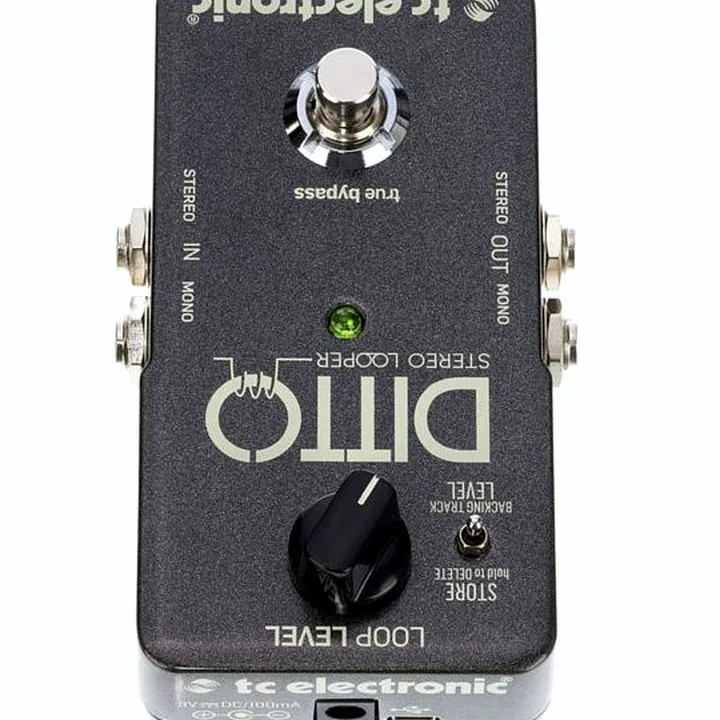 La pédale tc electronic Ditto Looper Bundle PS G Avis, Test et Comparatif