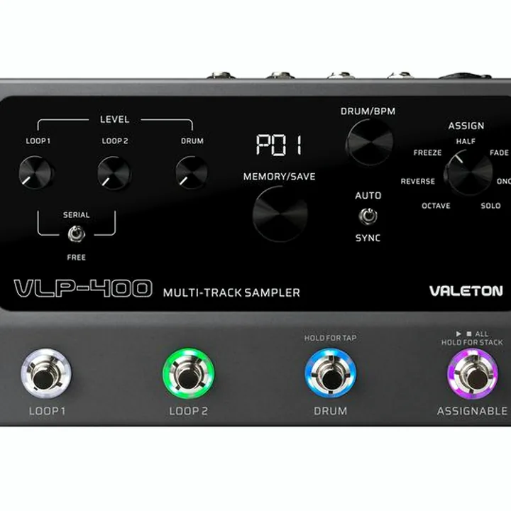 Pédale Valeton VLP-400 Multi Sampler Looper