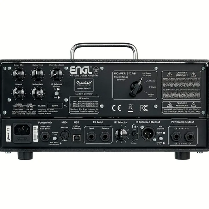 La tête d’ampli Engl E606 Ironball Head 20 S Bundle Avis & Test