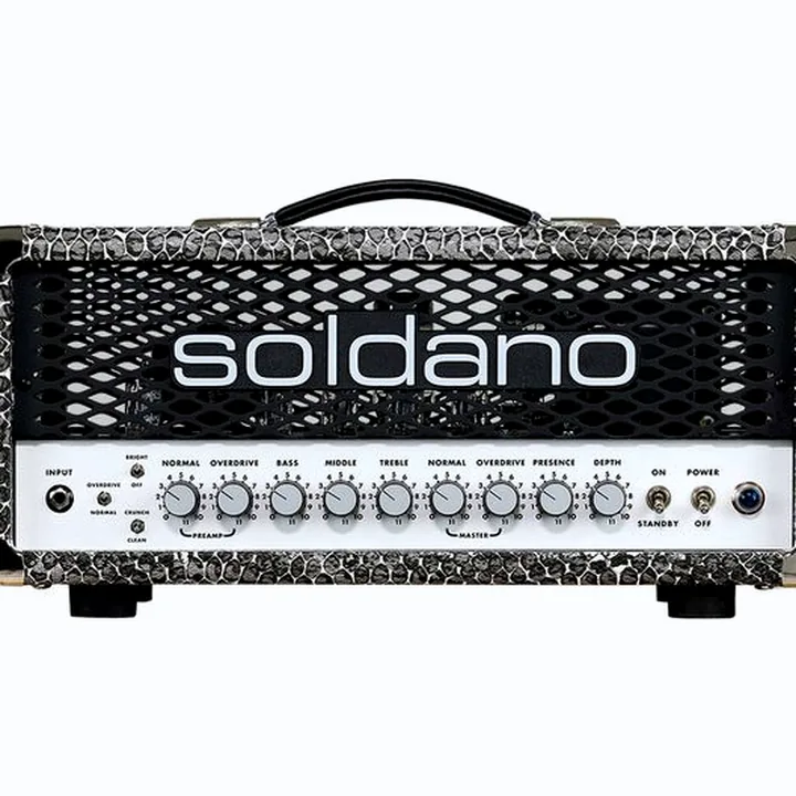 La tête d’ampli guitare Soldano SLO 30 Custom Snake Head Comparatif, Avis et Test