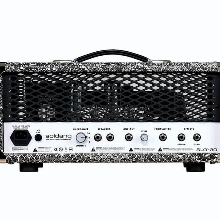 La tête d’ampli guitare Soldano SLO 30 Custom Snake Head Comparatif, Avis et Test