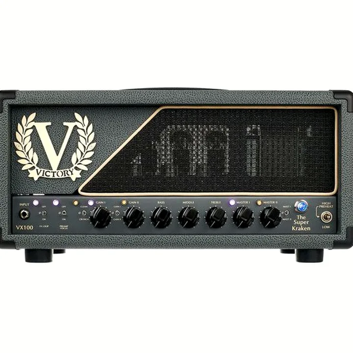 La tête d’ampli Victory Amplifiers VX100 Super Kraken 6L6 Head Avis, Test & Comparatif