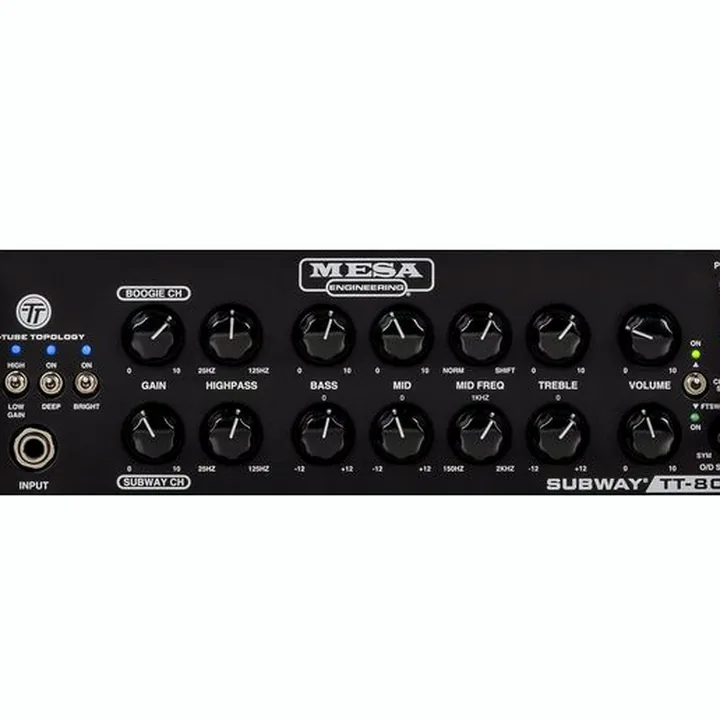 La tête d&rsquo;amplificateur Mesa Boogie Subway TT-800 – Test, Avis, Comparatif