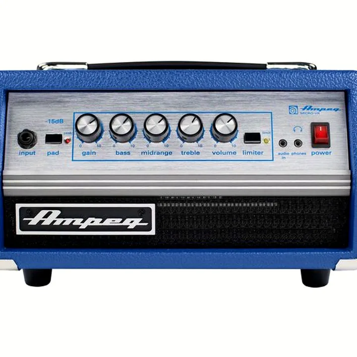 La tête d’amplification pour basse électrique Ampeg Micro-VR Stack LTD Blue Avis & Test