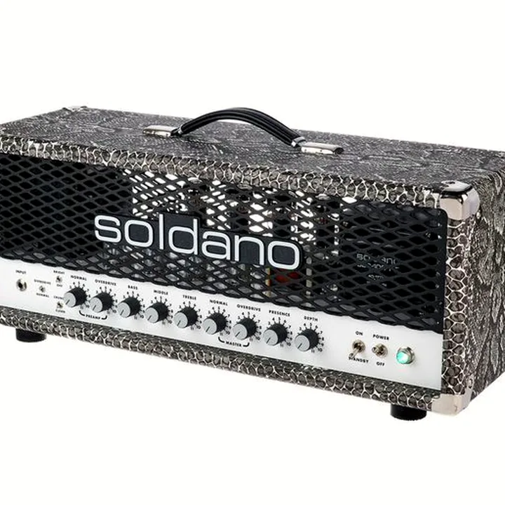 La tête Soldano SLO 100 Custom Snake Head , Avis et Test