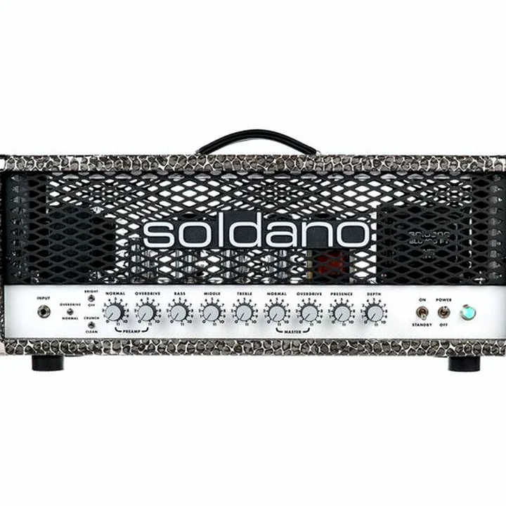 La tête Soldano SLO 100 Custom Snake Head , Avis et Test