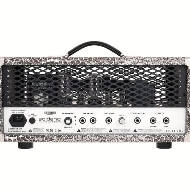 La tête Soldano SLO 30 Custom Snake Head – Avis, Test et Comparatif