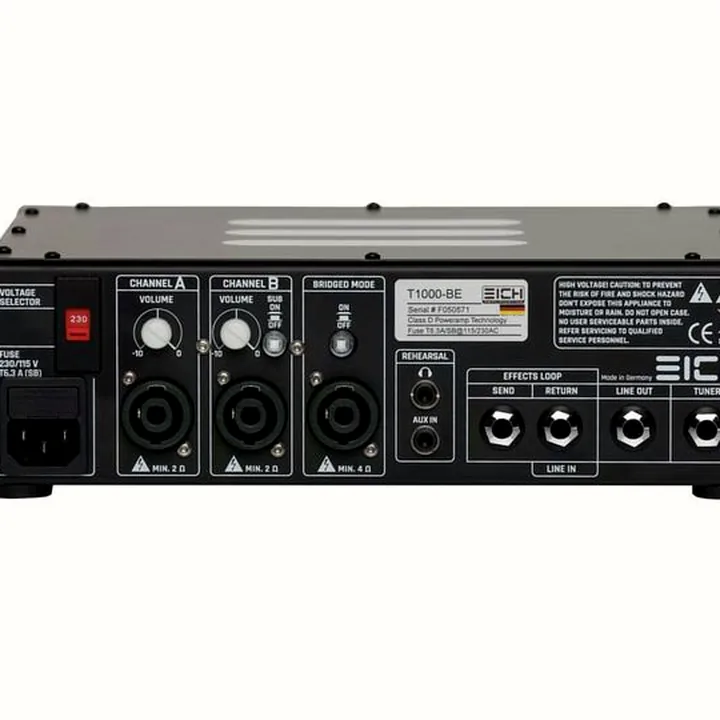 L’ampli Eich Amplification T1000 Black Edition : Comparatif, Avis, Test