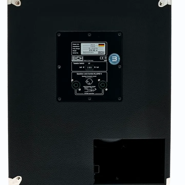 Le baffle pour basse électrique Eich Amplification 210XS-4 Cabinet / Test, Comparatif, Avis