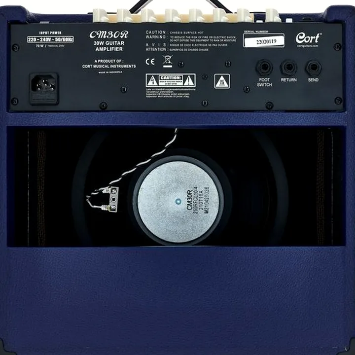 Le combo Cort CM30R Dark Blue Combo / Avis, Comparatif & Test