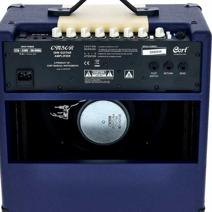 Le combo Cort CM30R Dark Blue Combo / Avis, Comparatif & Test