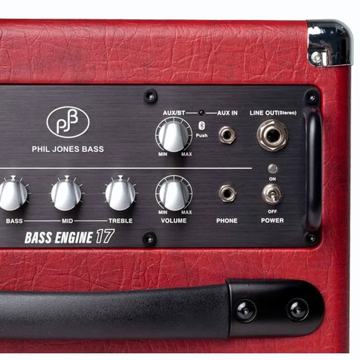 Le combo Phil Jones BE-17 Bass Engine 70W Red / Test, Comparatif, Avis