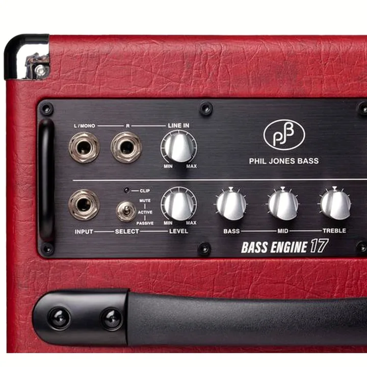 Le combo Phil Jones BE-17 Bass Engine 70W Red / Test, Comparatif, Avis