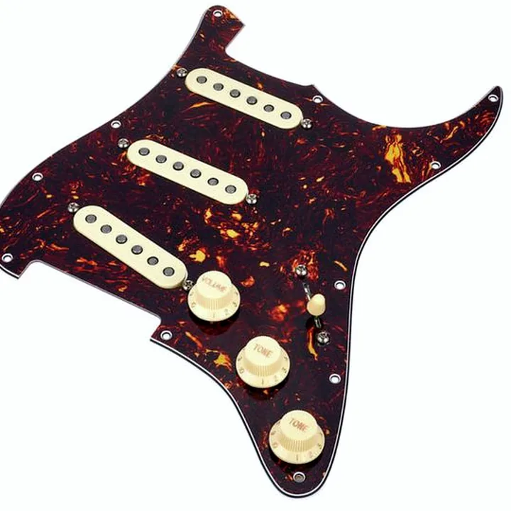 Micro Mojotone 58 Q.Coil Hot Br. Pickguard TT