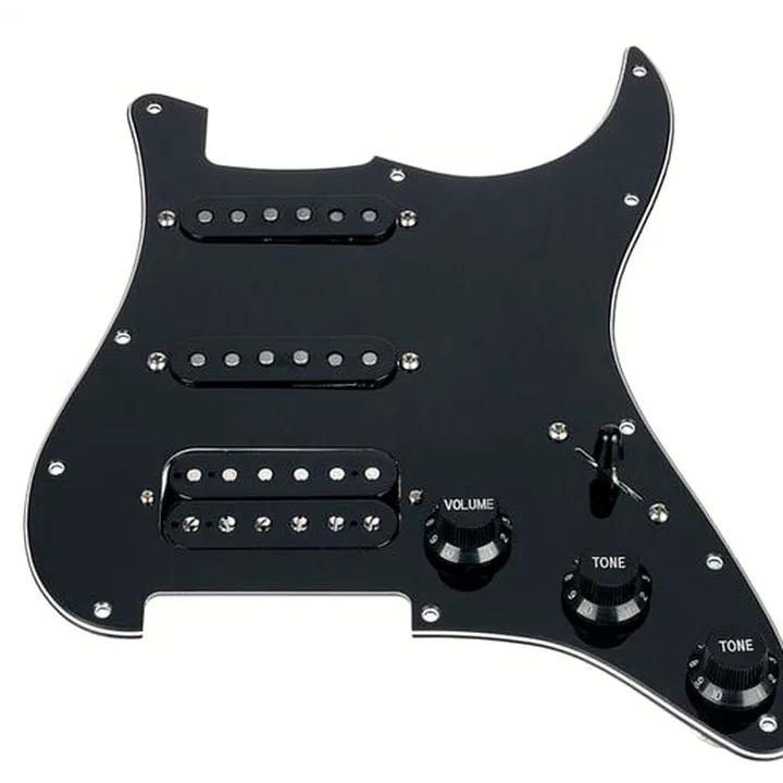 Micro Mojotone 58 Quiet Coil HSS Pickguard BK / Test, Comparatif, Avis
