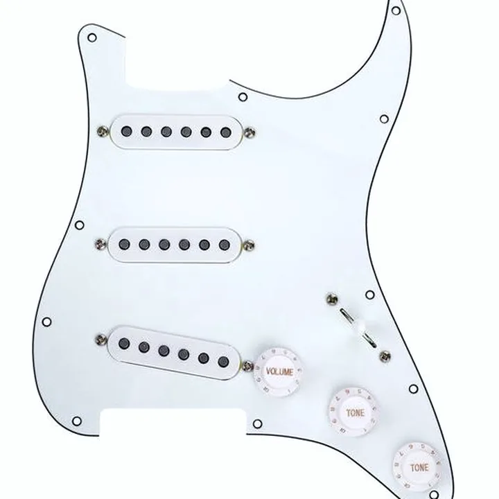 Micro Mojotone 67 Q.Coil Hot Br. Pickguard W : Comparatif, Avis & Test